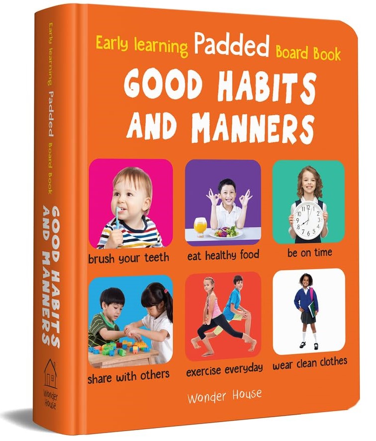  Early Learning Padded Book of Good Habits and Manners