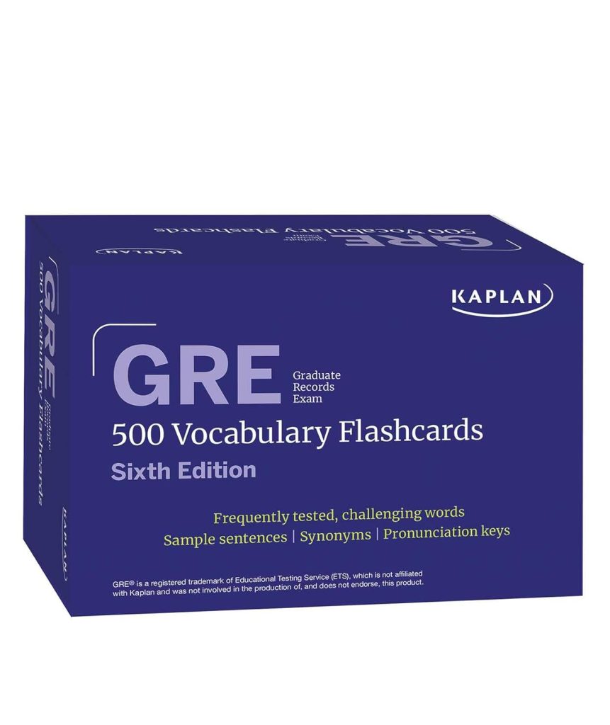 Essential GRE Vocabulary Flashcards + Online Book