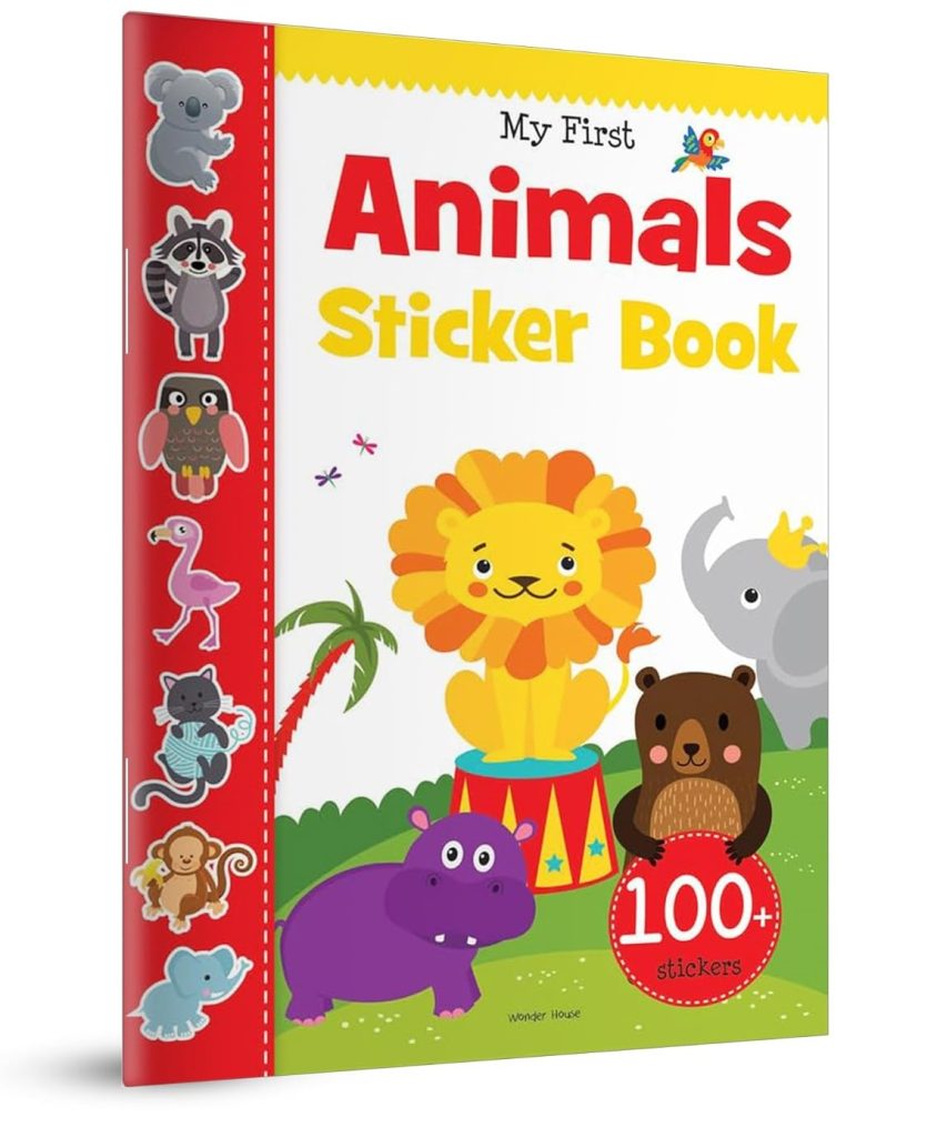 My First Animal Sticker Book by Wonder House Books