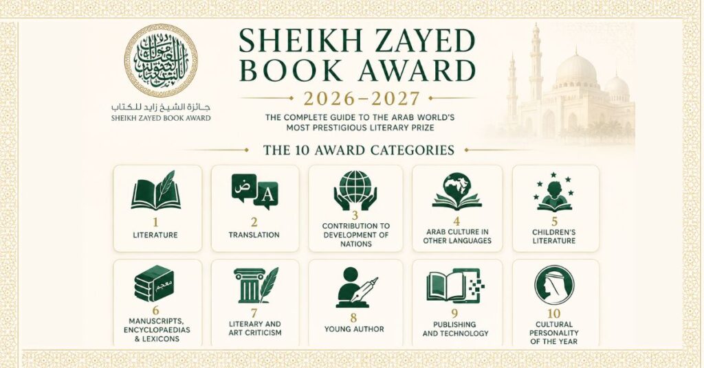 Sheikh Zayed Book Award 2026–2027: The Complete Guide to the Arab World's Most Prestigious Literary Prize