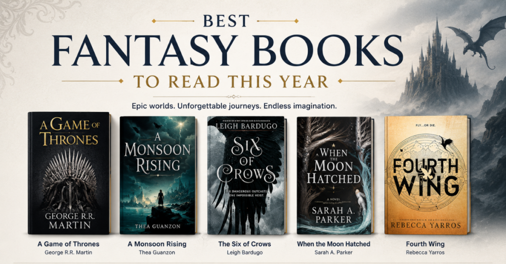 Best Fantasy Books to Read This Year