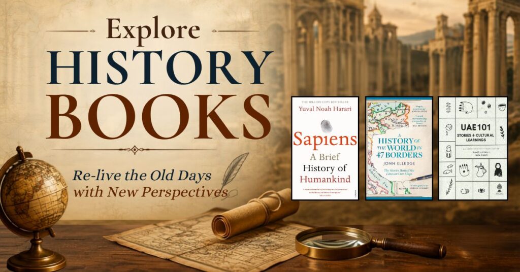 Explore History Books and Re-live the Old Days with New Perspectives