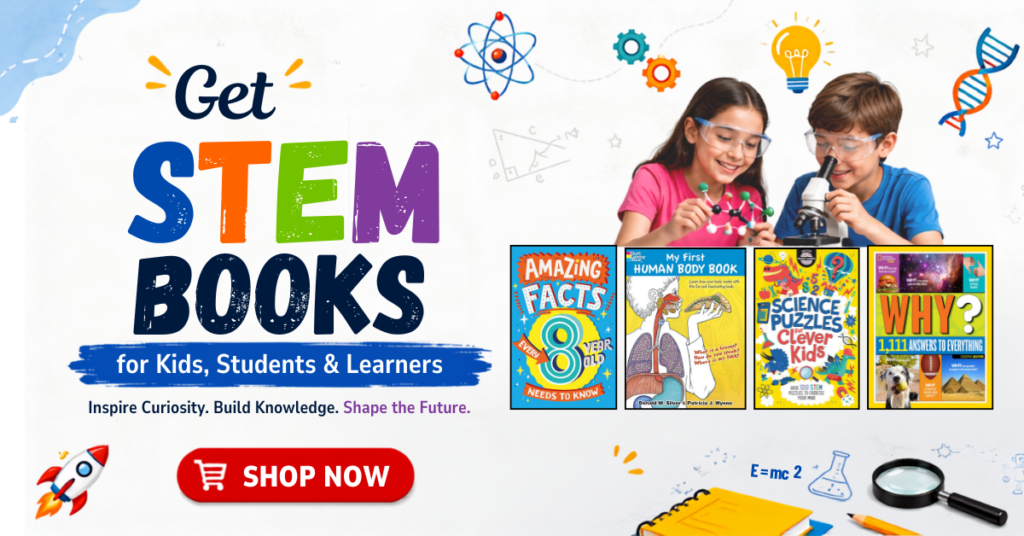 Get STEM Books for Kids, Students & Learners